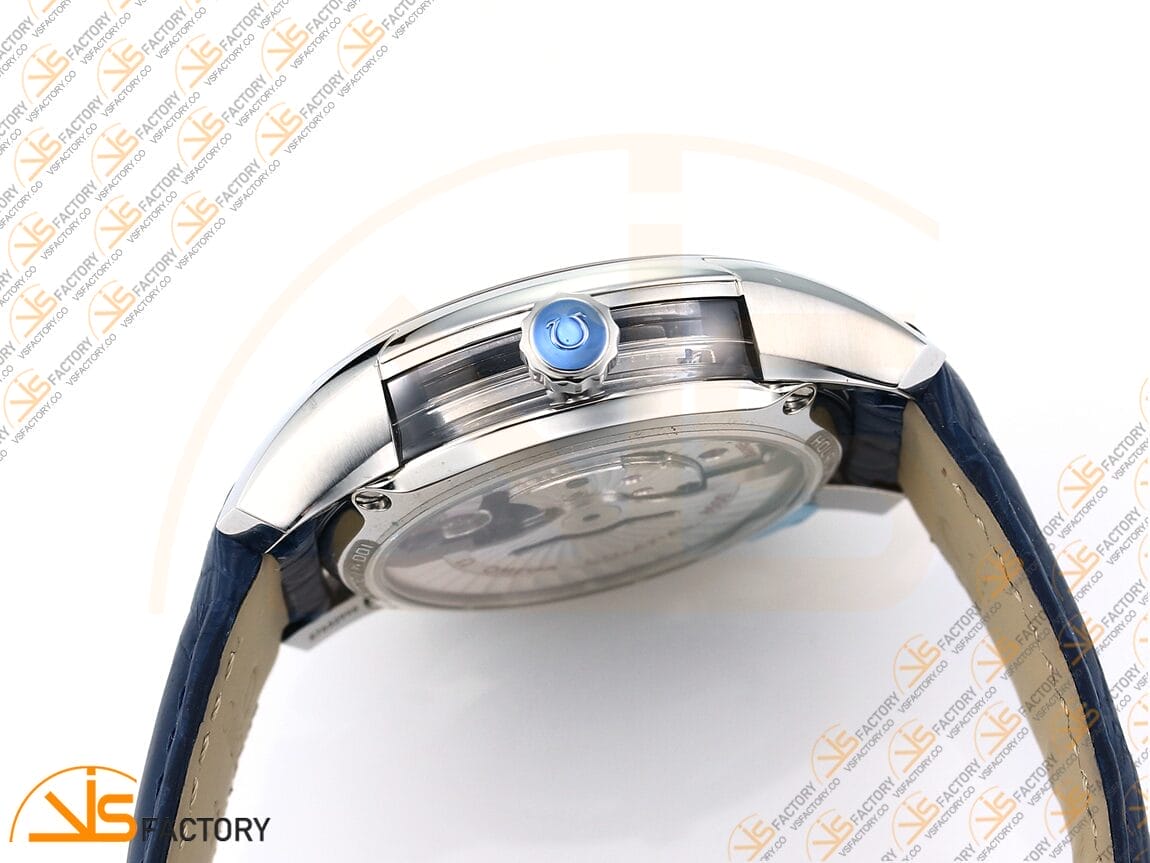 VSFactory (VSF) Omega De Ville Hour Vision 41mm Blue Dial Steel A8900 Movement - 图片 10