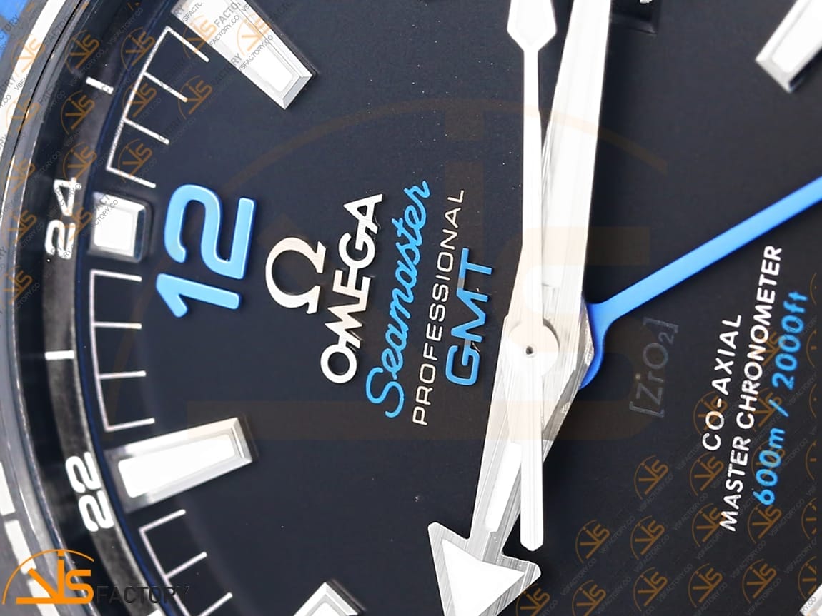 VSFactory (VSF) Omega Planet Ocean 45.5mm Deep Black Blue Dial Real Ceramic A8906 Movement - 图片 7