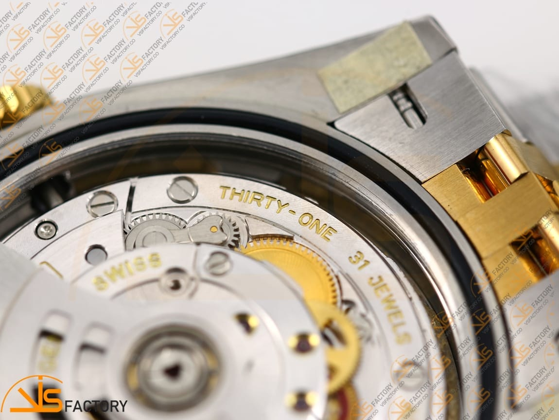 VS Factory Rolex DateJust 41 126333 Yellow Gold Dial SS/YG VS3235 Movement - 图片 24