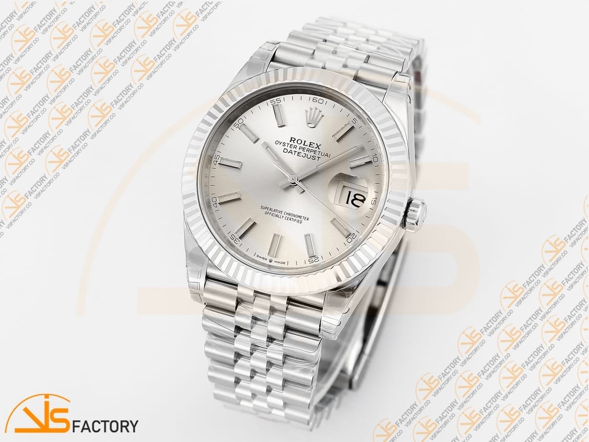 VSFactory (VSF) Rolex Datejust 41 126334 Silver Dial – 904L Steel / VS3235 Movement - 图片 3