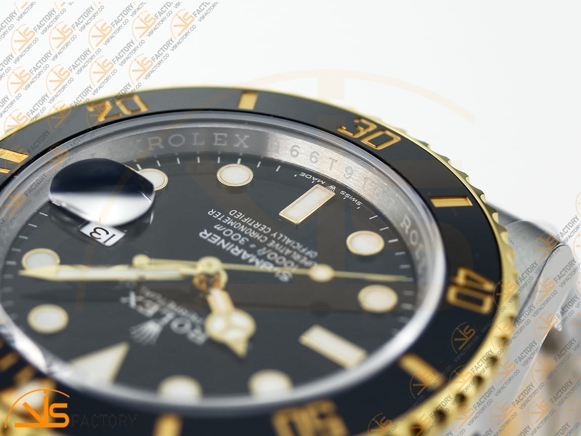 VSFactory (VSF) Rolex Submariner 126613LN Black Ceramic – Steel & Yellow Gold / VS3235 Movement - 图片 9