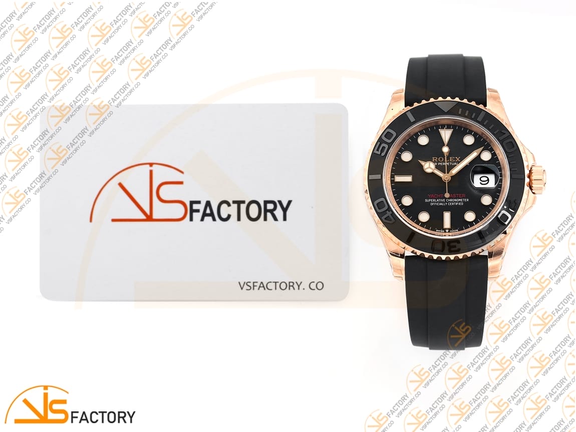 VSFactory (VSF) Rolex Yacht-Master 126655 Black Dial RG VS3235 Movement - 图片 2