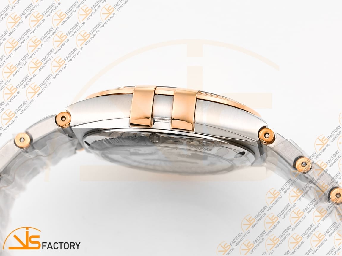 VSFactory (VSF) Omega Constellation 38mm White Dial SS/RG Asia 8500 Movement - 图片 10