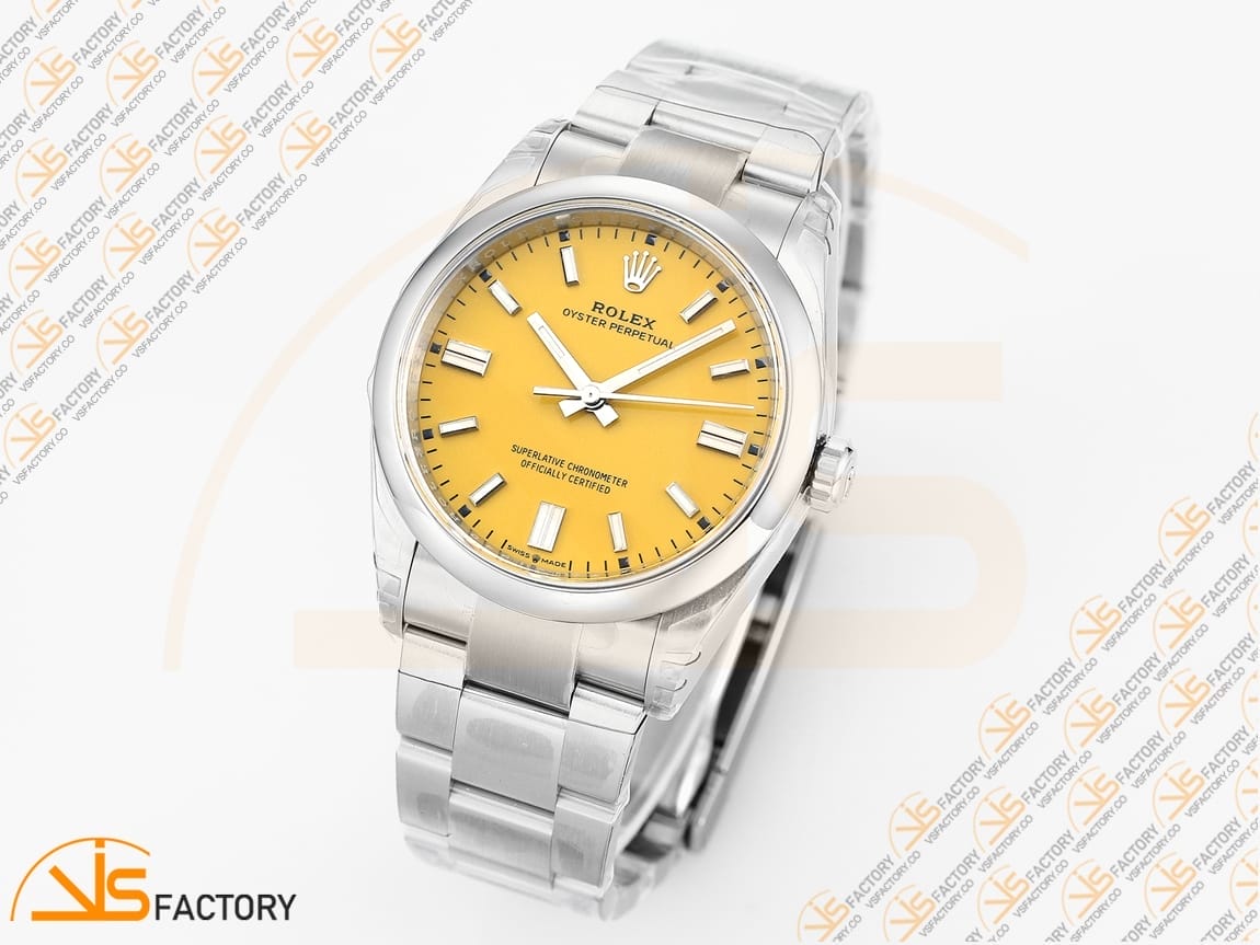VSFactory (VSF) Rolex Oyster Perpetual 126000 Yellow Dial 904L Steel VS3230 Movement - 图片 4