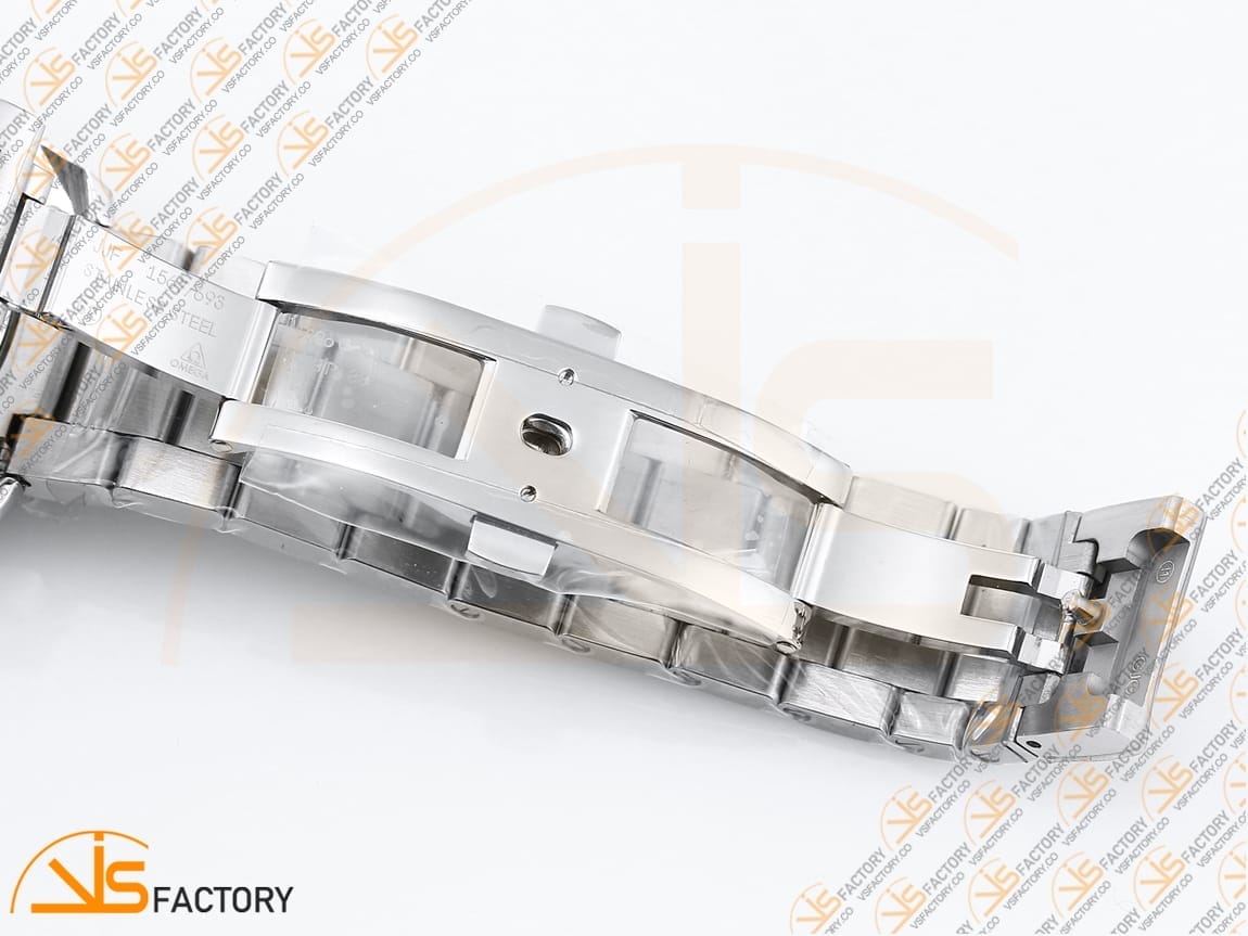 VSFactory (VSF) Omega Aqua Terra 150M White Textured Dial Blue Hands Steel A8500 Movement - 图片 11