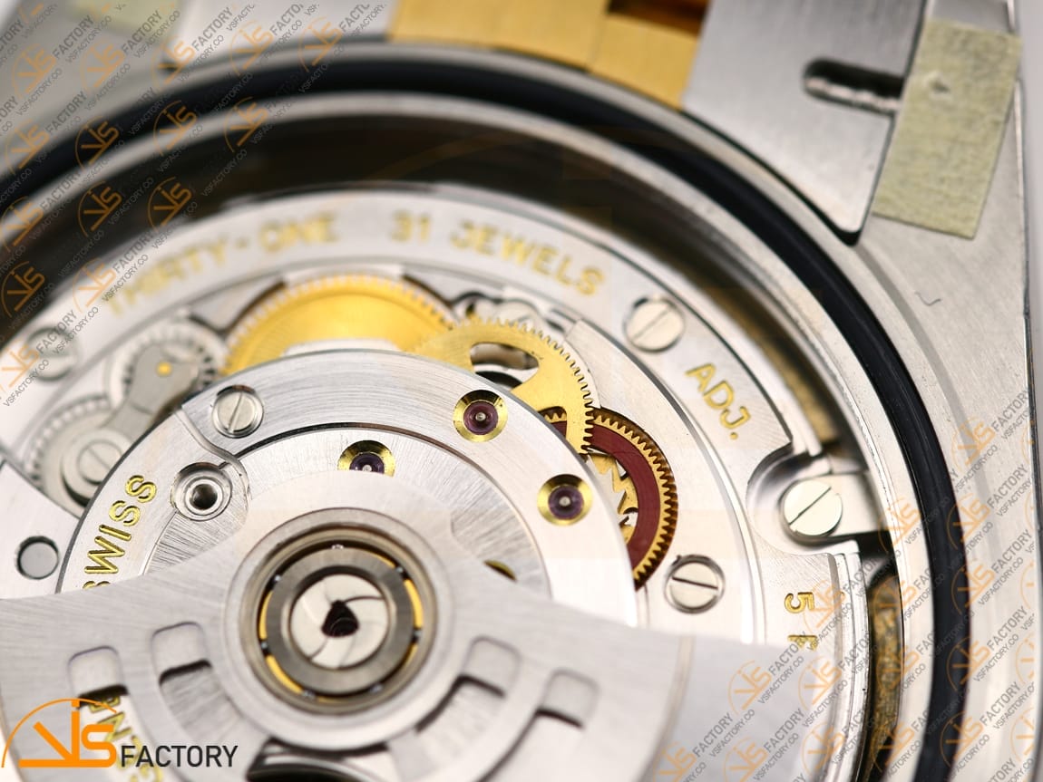 VS Factory Rolex DateJust 41 126333 Yellow Gold Dial SS/YG VS3235 Movement - 图片 25