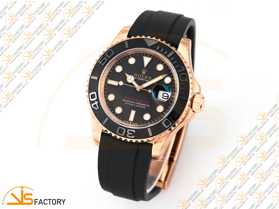 VSFactory (VSF) Rolex Yacht-Master 126655 Black Dial RG VS3235 Movement - 图片 4