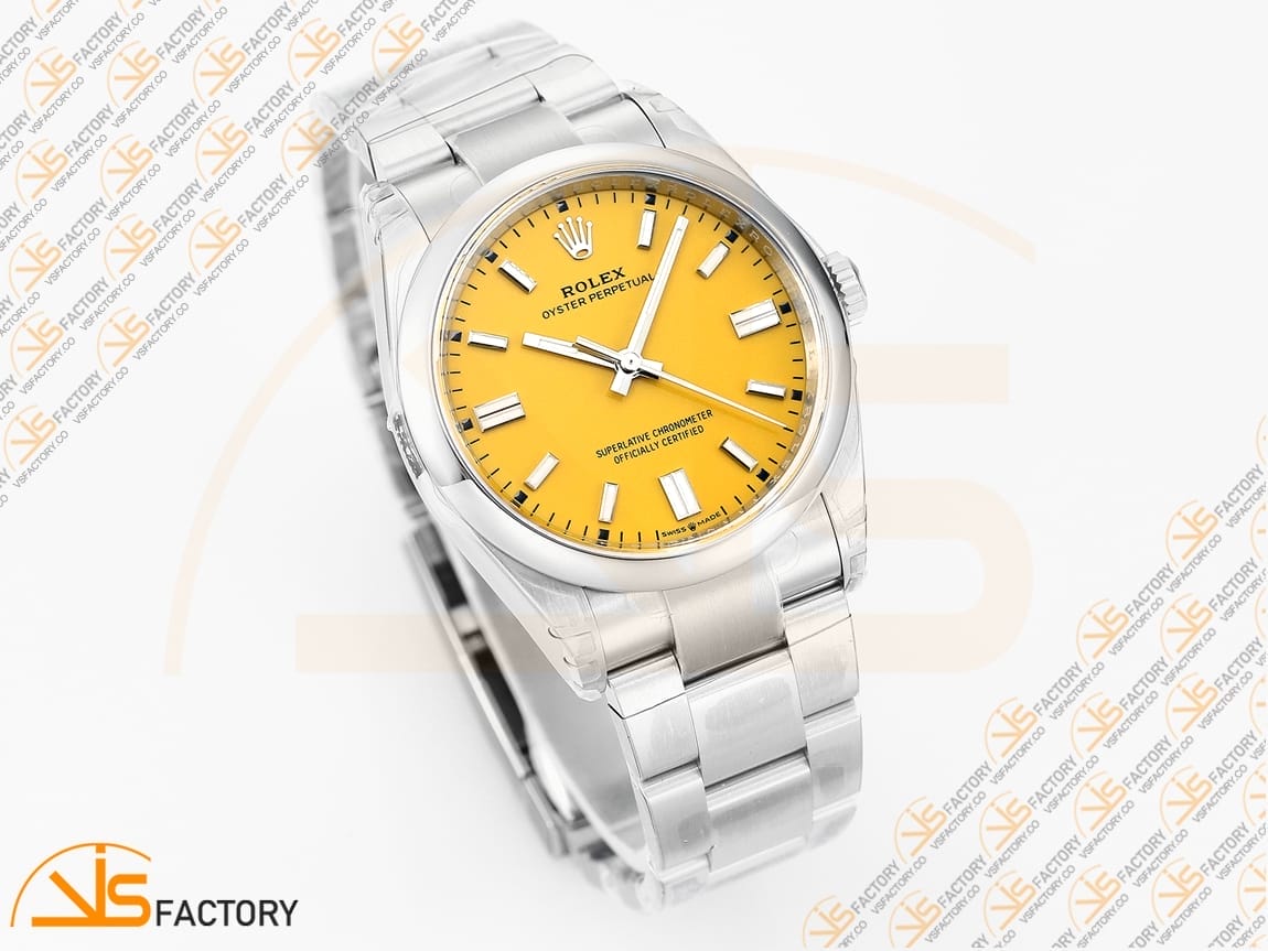 VSFactory (VSF) Rolex Oyster Perpetual 126000 Yellow Dial 904L Steel VS3230 Movement - 图片 5