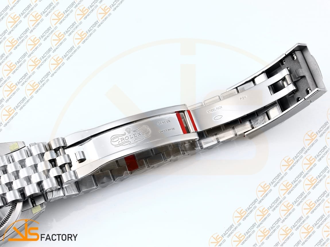 VSFactory (VSF) Rolex DateJust 36 126234 Blue Stick Dial 904L Steel Jubilee Bracelet VS3235 Movement - 图片 12
