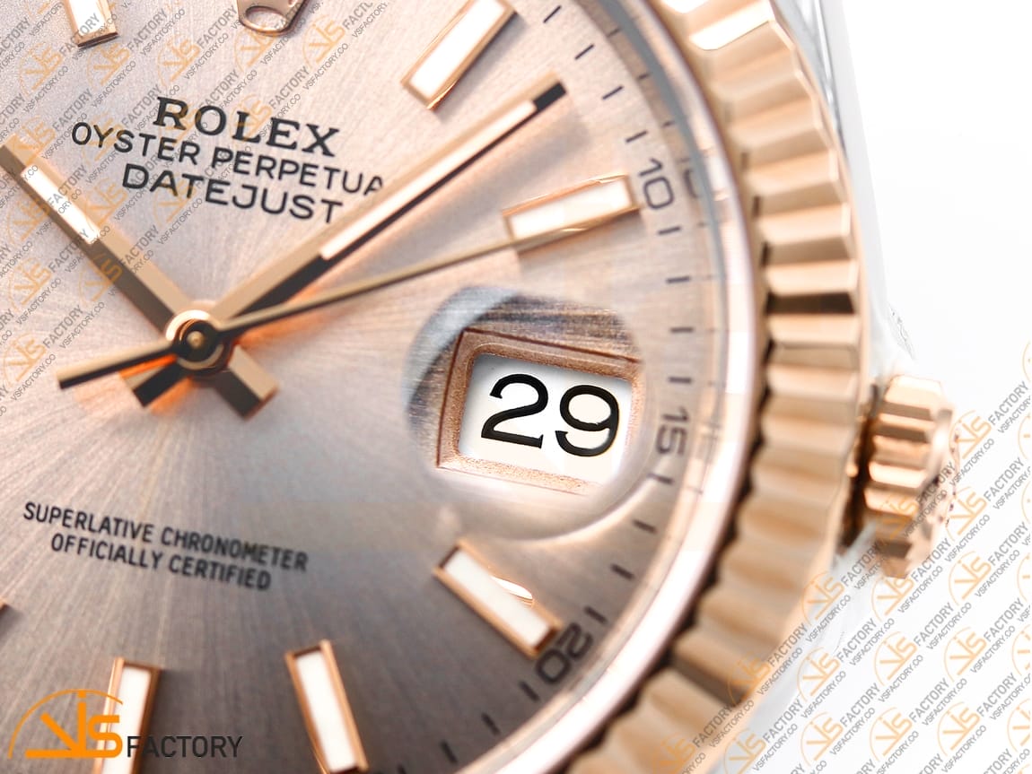 VSFactory (VSF) Rolex Datejust 41 126331 Rose Gold Dial – 904L Steel / VS3235 Movement - 图片 12