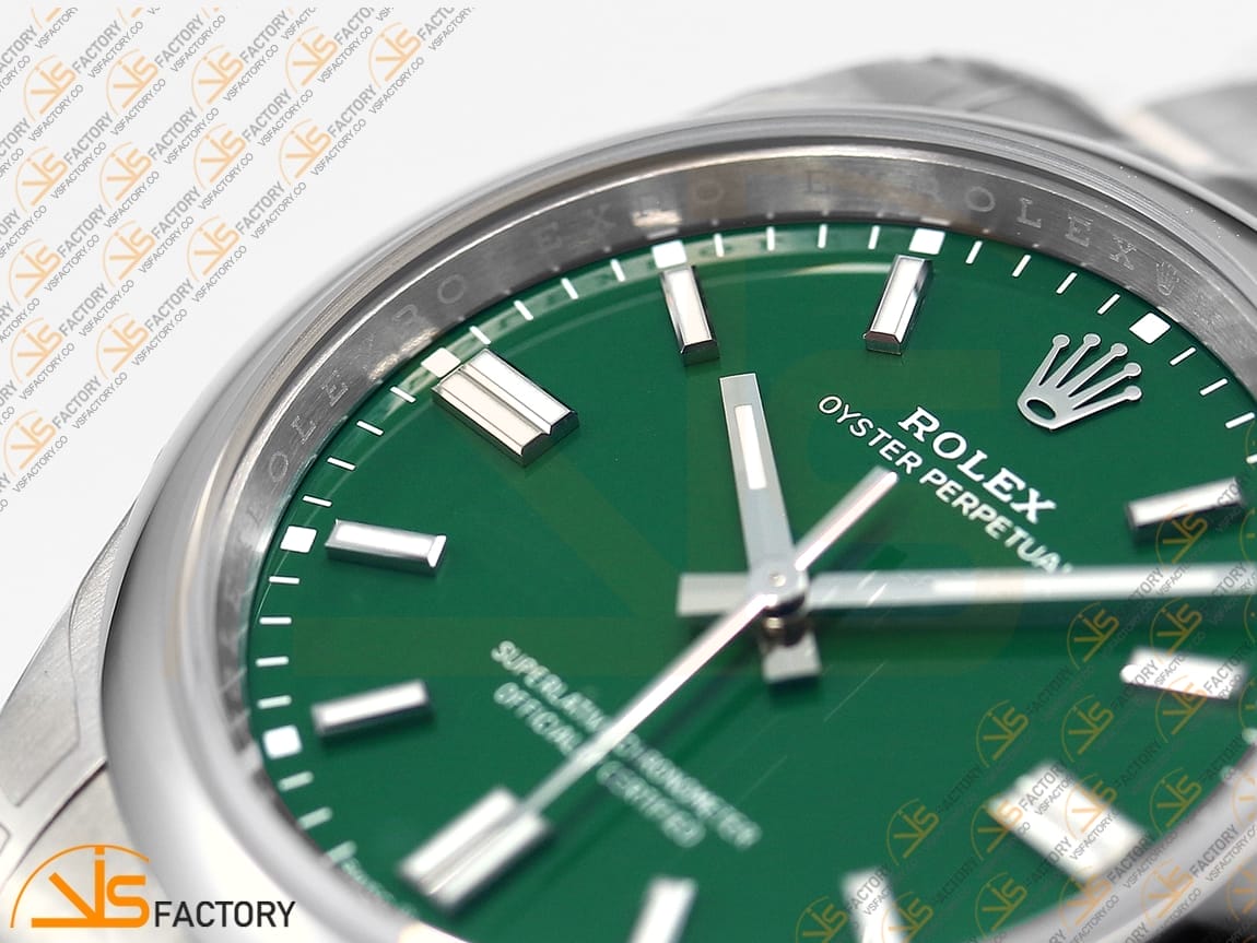 VSFactory (VSF) Rolex Oyster Perpetual 126000 Green Dial 904L Steel VS3230 Movement - 图片 7