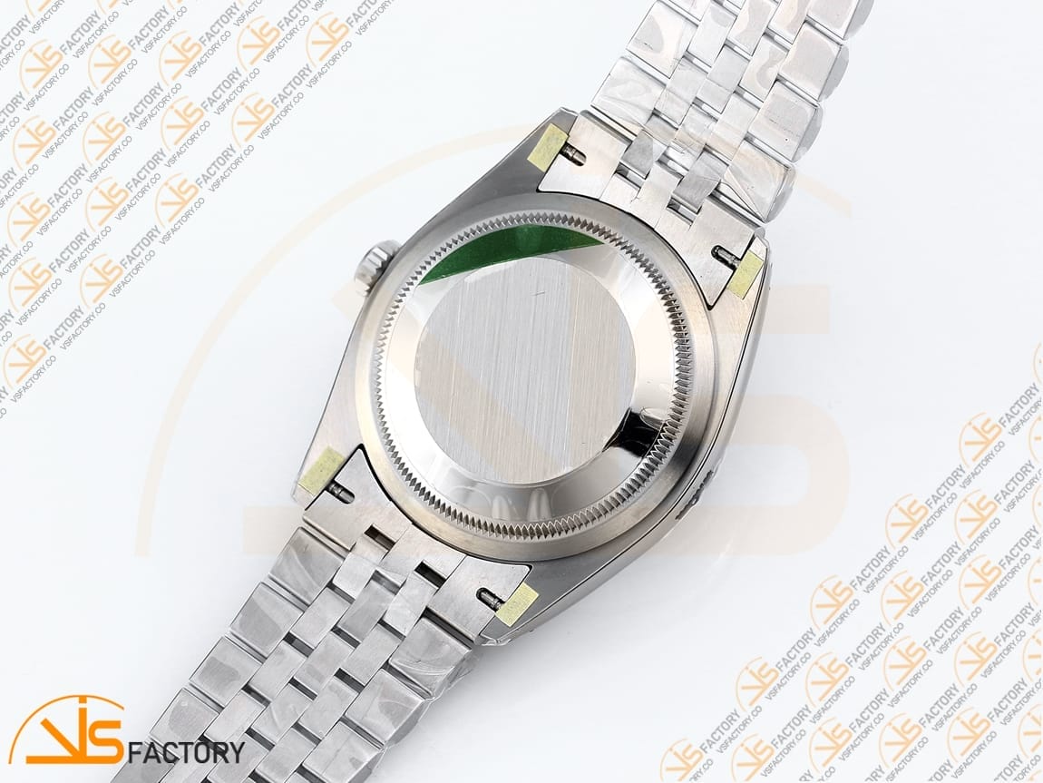 VSFactory (VSF) Rolex DateJust 36 116234 Green Sundust Dial 904L Steel Jubilee Bracelet VS3235 Movement - 图片 14