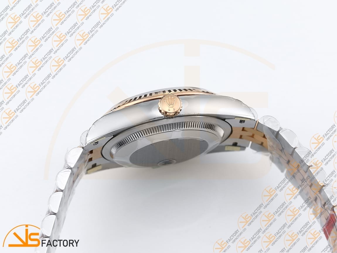 VSFactory (VSF) Rolex DateJust 36 116231 Gray Stick Dial 904L Steel and Rose Gold Jubilee Bracelet VS3235 Movement - 图片 12