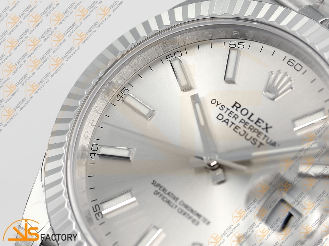 VSFactory (VSF) Rolex Datejust 41 126334 Silver Dial – 904L Steel / VS3235 Movement - 图片 10