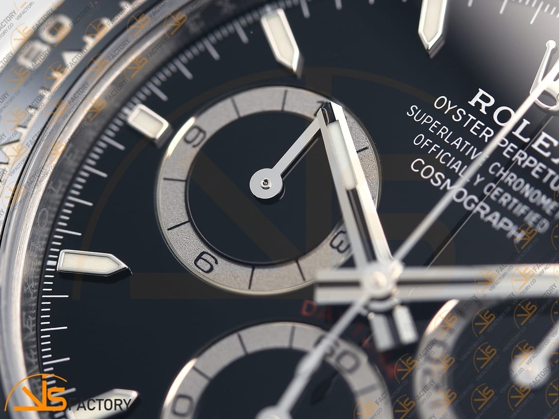 VSFactory (VSF) Rolex Daytona 126500 Black Dial 904L Steel DD4801 Movement - 图片 10