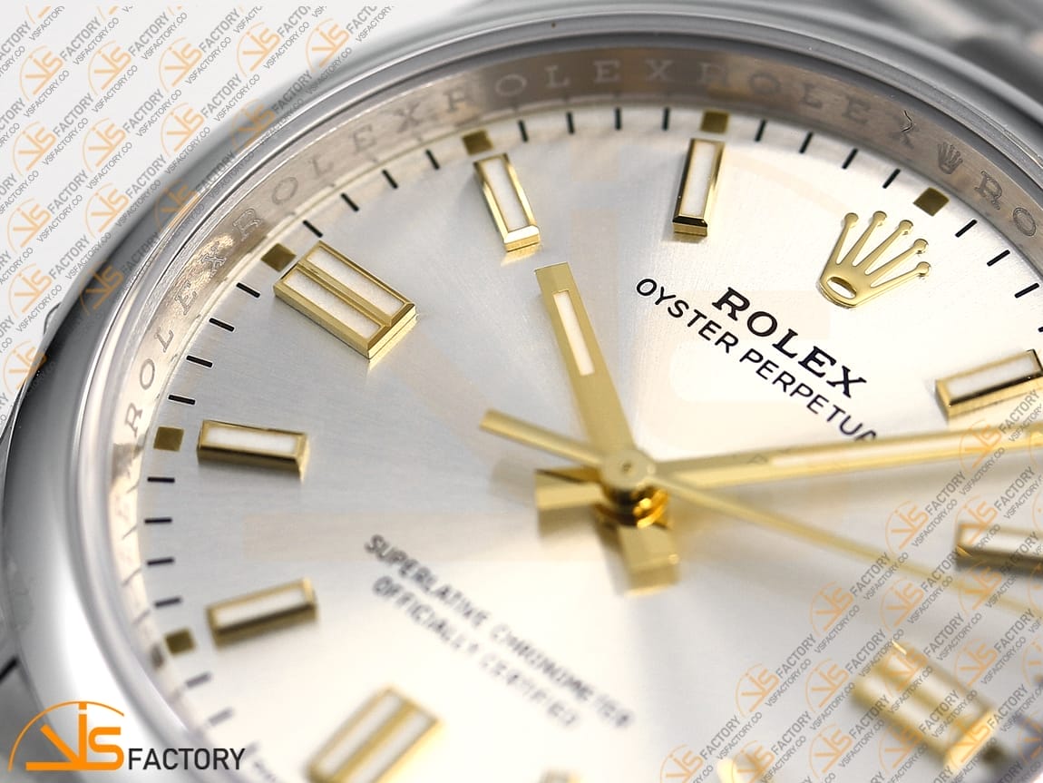 VSFactory (VSF) Rolex Oyster Perpetual 126000 Silver Dial 904L Steel VS3230 Movement - 图片 9