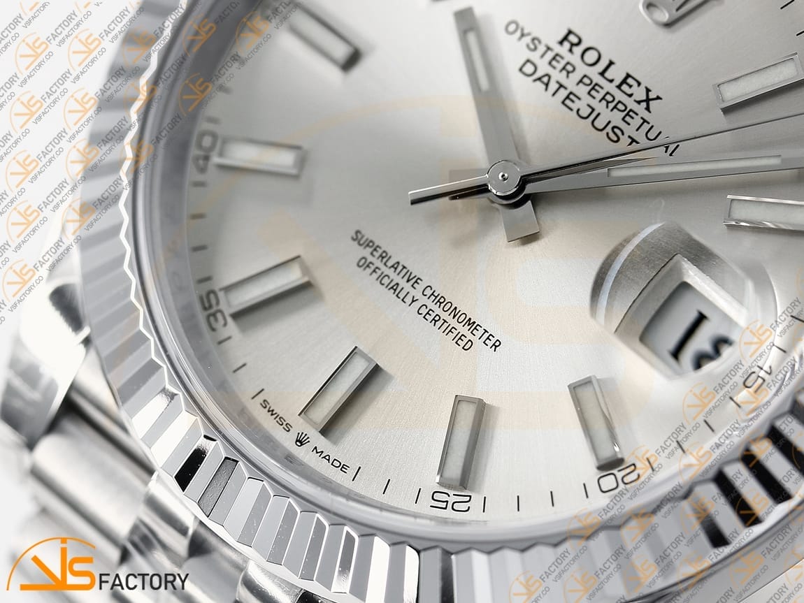 VSFactory (VSF) Rolex Datejust 41 126334 Silver Dial – 904L Steel / VS3235 Movement - 图片 9