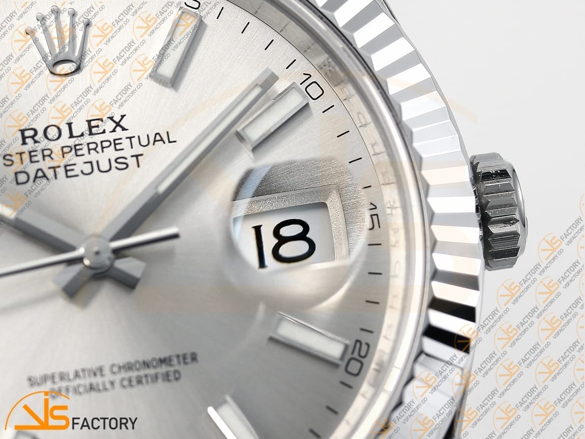 VSFactory (VSF) Rolex Datejust 41 126334 Silver Dial – 904L Steel / VS3235 Movement - 图片 8