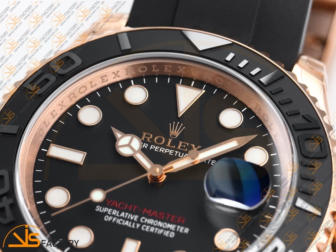 VSFactory (VSF) Rolex Yacht-Master 126655 Black Dial RG VS3235 Movement - 图片 6