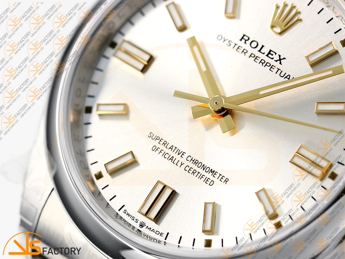 VSFactory (VSF) Rolex Oyster Perpetual 126000 Silver Dial 904L Steel VS3230 Movement - 图片 7