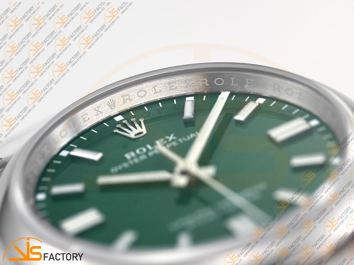 VSFactory (VSF) Rolex Oyster Perpetual 126000 Green Dial 904L Steel VS3230 Movement - 图片 10