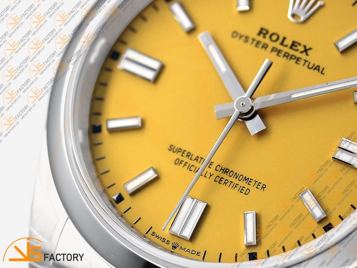 VSFactory (VSF) Rolex Oyster Perpetual 126000 Yellow Dial 904L Steel VS3230 Movement - 图片 9