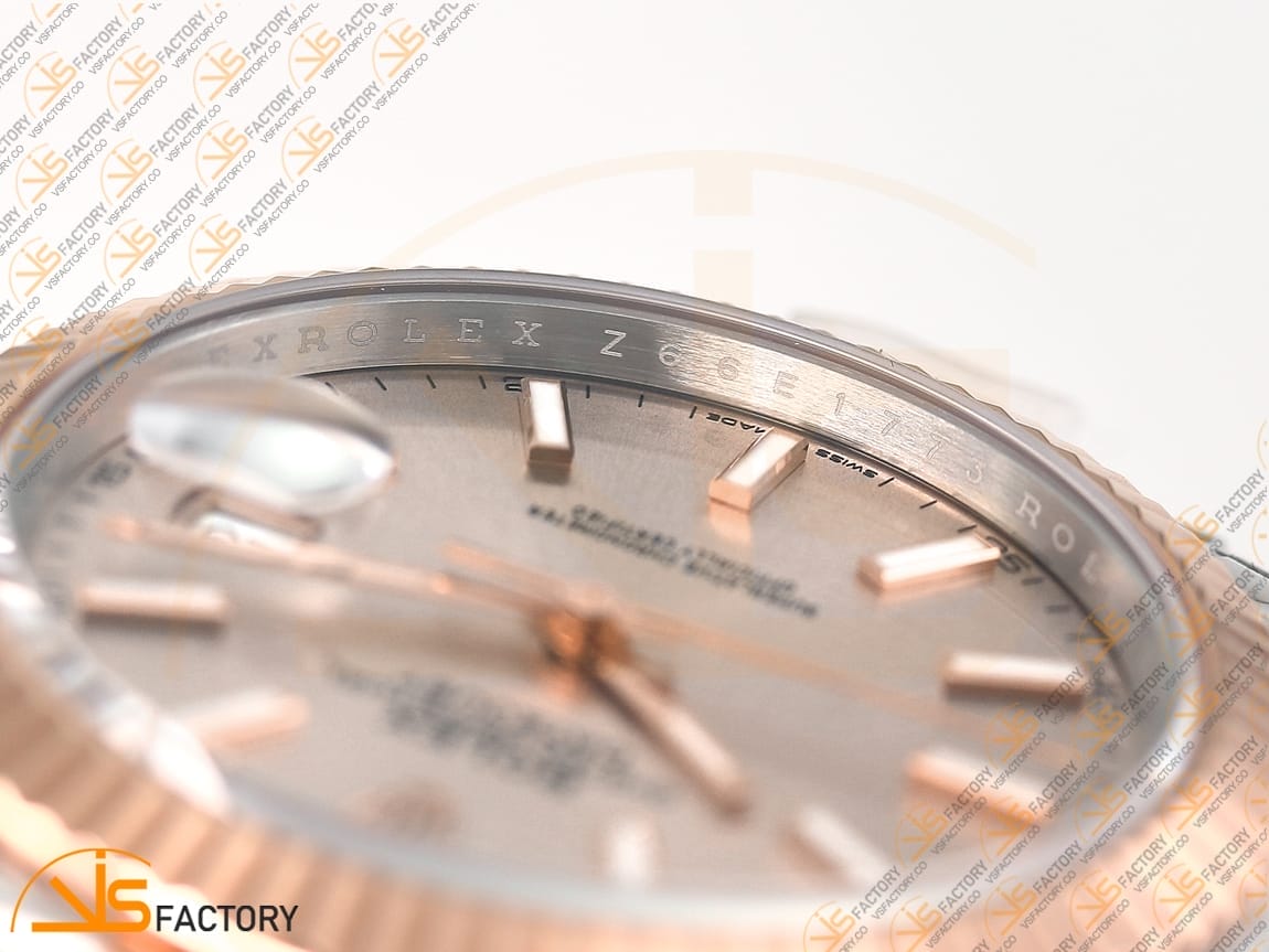 VSFactory (VSF) Rolex Datejust 41 126331 Rose Gold Dial – 904L Steel / VS3235 Movement - 图片 7