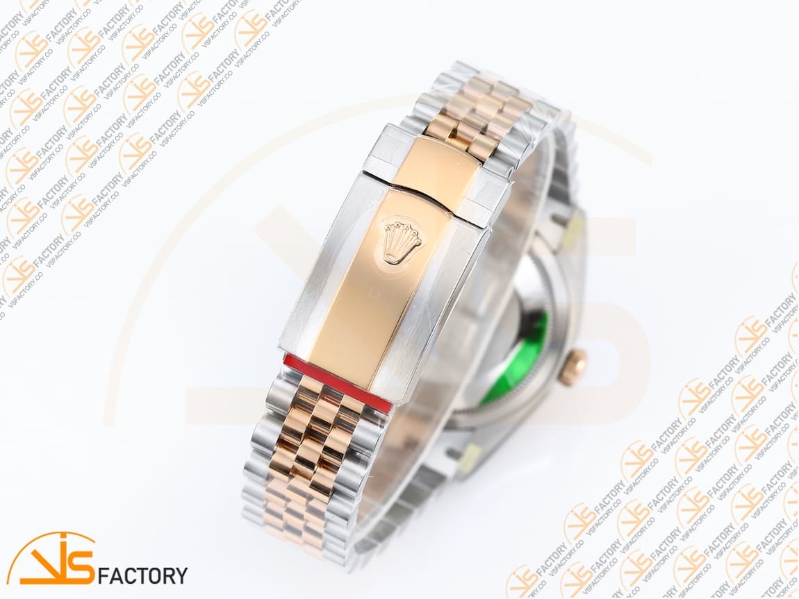 VSFactory (VSF) Rolex DateJust 36 116231 Gray Stick Dial 904L Steel and Rose Gold Jubilee Bracelet VS3235 Movement - 图片 16