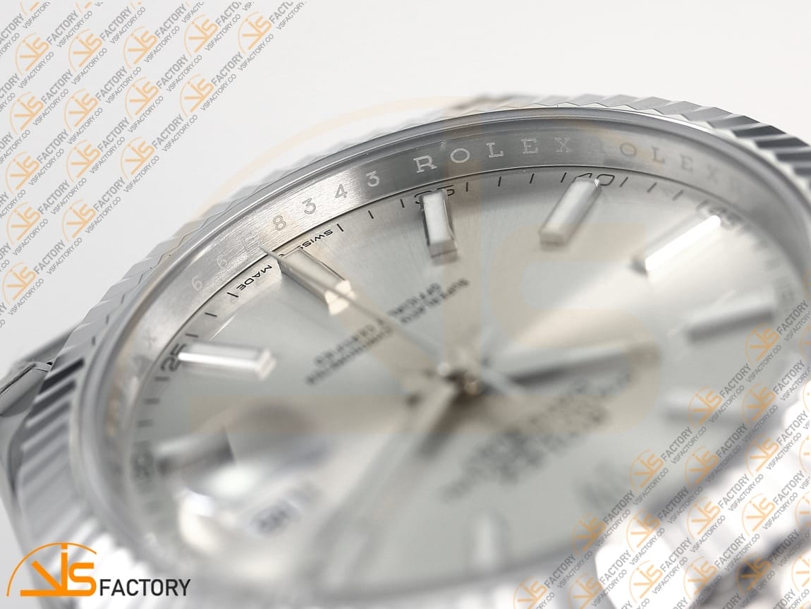 VSFactory (VSF) Rolex Datejust 41 126334 Silver Dial – 904L Steel / VS3235 Movement - 图片 6