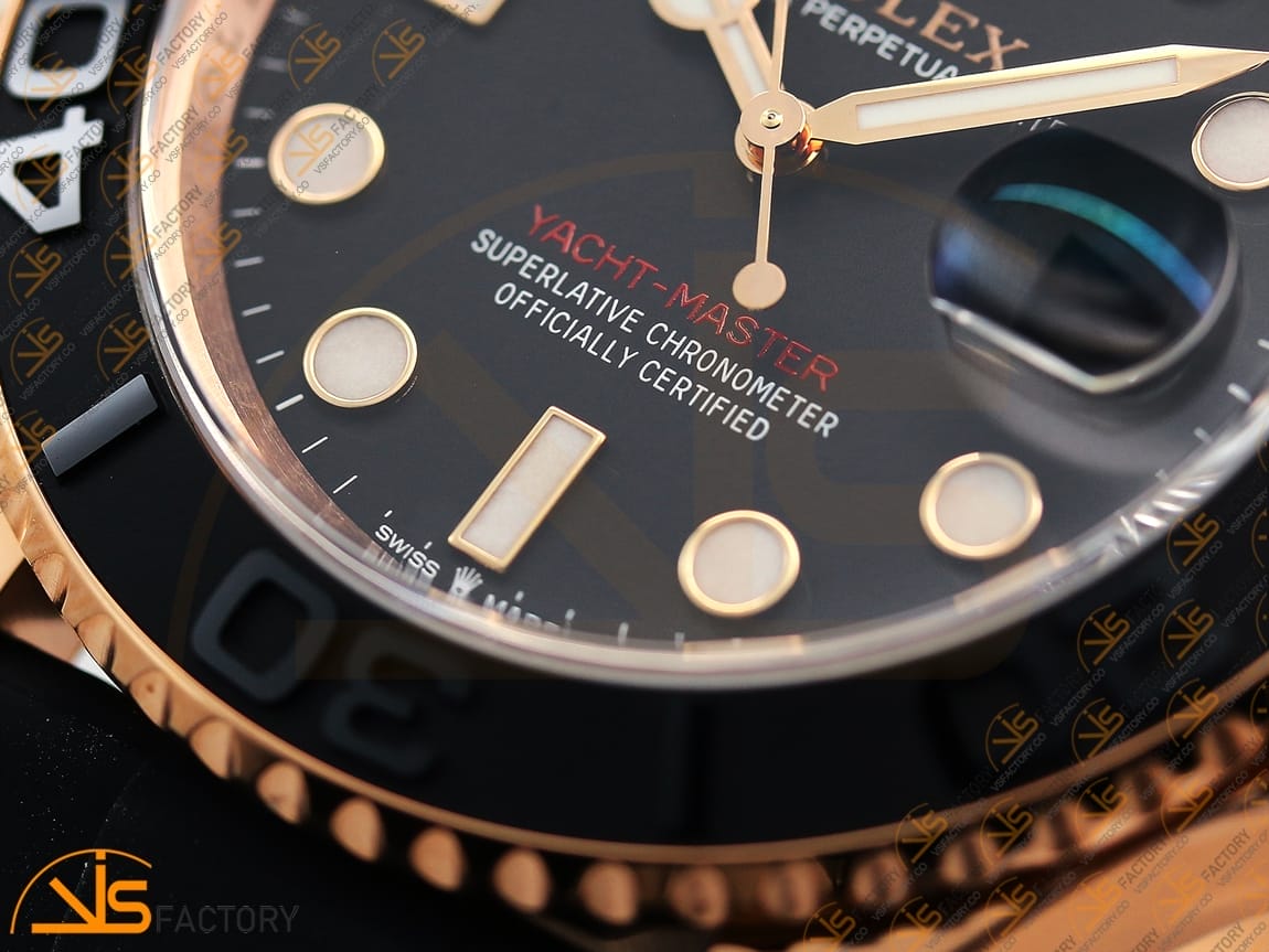 VSFactory (VSF) Rolex Yacht-Master 126655 Black Dial RG VS3235 Movement - 图片 11