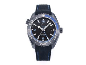 VSFactory (VSF) Omega Planet Ocean 45.5mm Deep Black Blue Dial Real Ceramic A8906 Movement
