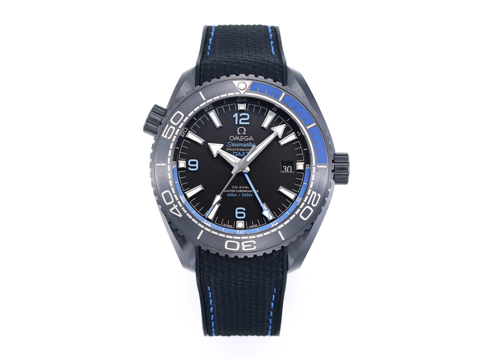 VSFactory (VSF) Omega Planet Ocean 45.5mm Deep Black Blue Dial Real Ceramic A8906 Movement
