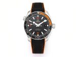 VSFactory (VSF) Omega Planet Ocean 43.5mm Black Dial Black Orange Bezel S A8900 Movement
