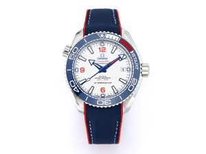 VSFactory (VSF) Omega Planet Ocean 43.5mm America’s Cup White Dial SS Case Rubber Strap A8900 Movement