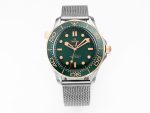 VSFactory (VSF) Omega Seamaster 300M Diver Green Dial Titanium Bronze A8806 Movement