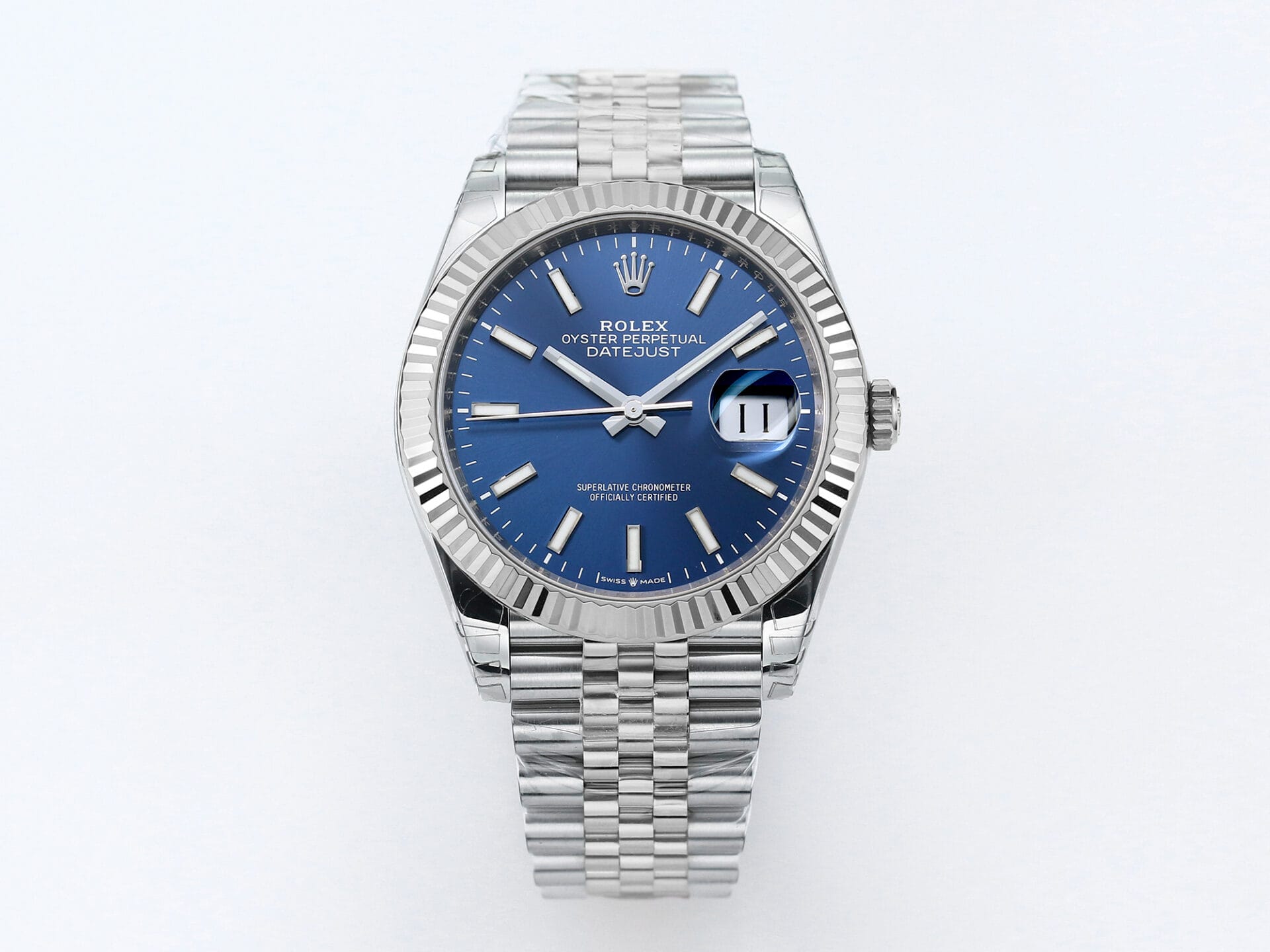 VS Factory Rolex DateJust 41 126334 Blue Dial 904L Steel VS3235 Movement