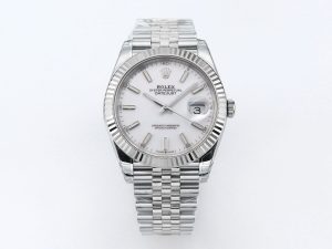 VS Factory  Rolex DateJust 41 126334 White Dial 904L Steel VS3235 Movement