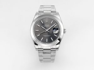 VS Factory Rolex DateJust 41 126330 Gray Dial 904L Steel VS3235 Movement