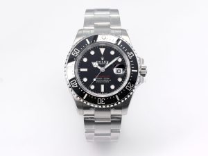 VSFactory (VSF) Rolex Sea-Dweller 126600 Black Dial 904L Steel Case and Bracelet VS3235 Movement