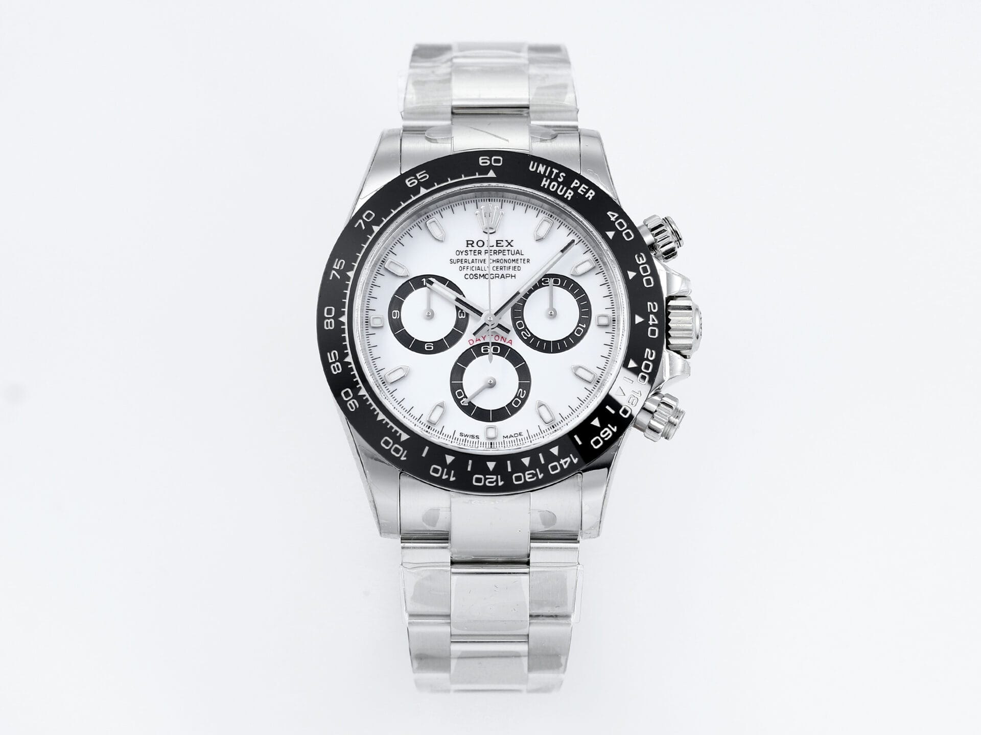 VS Factory Rolex Daytona 116500 White Dial 904L Steel DD4130 Movement