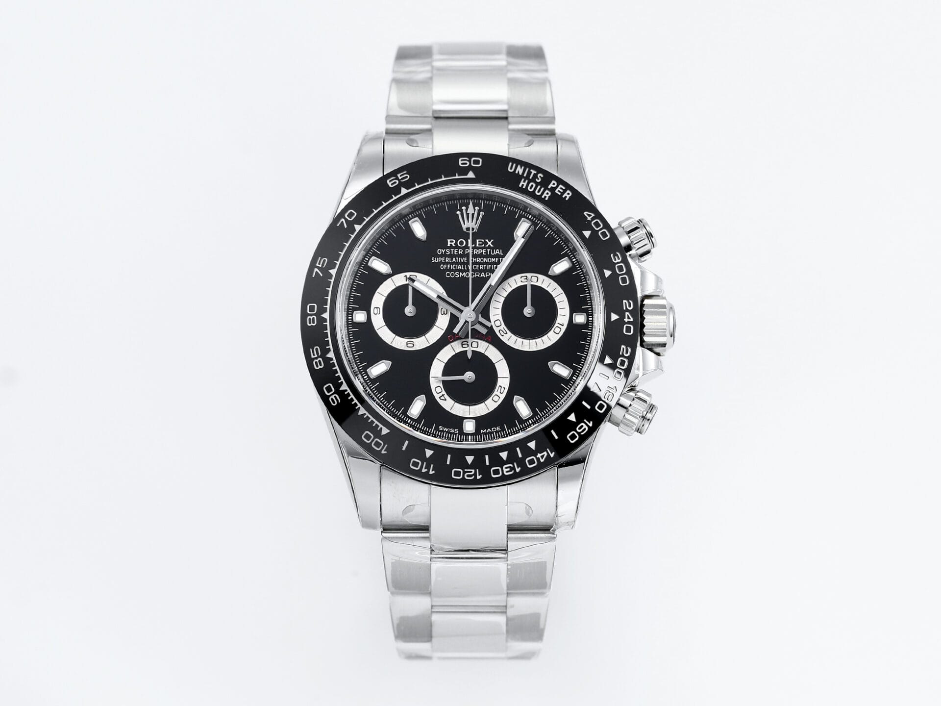 VS Factory Rolex Daytona 116500 Black Dial 904L Steel DD4130 Movement
