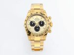 VS Factory Rolex Daytona 126508 Yellow gold dial YG YG Bracelet Weighted VS4131 Movement