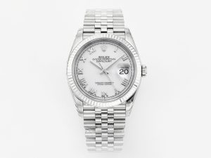 VSFactory (VSF) Rolex Datejust 36 126234 White Roman Dial – 904L Steel / VS3235 Movement