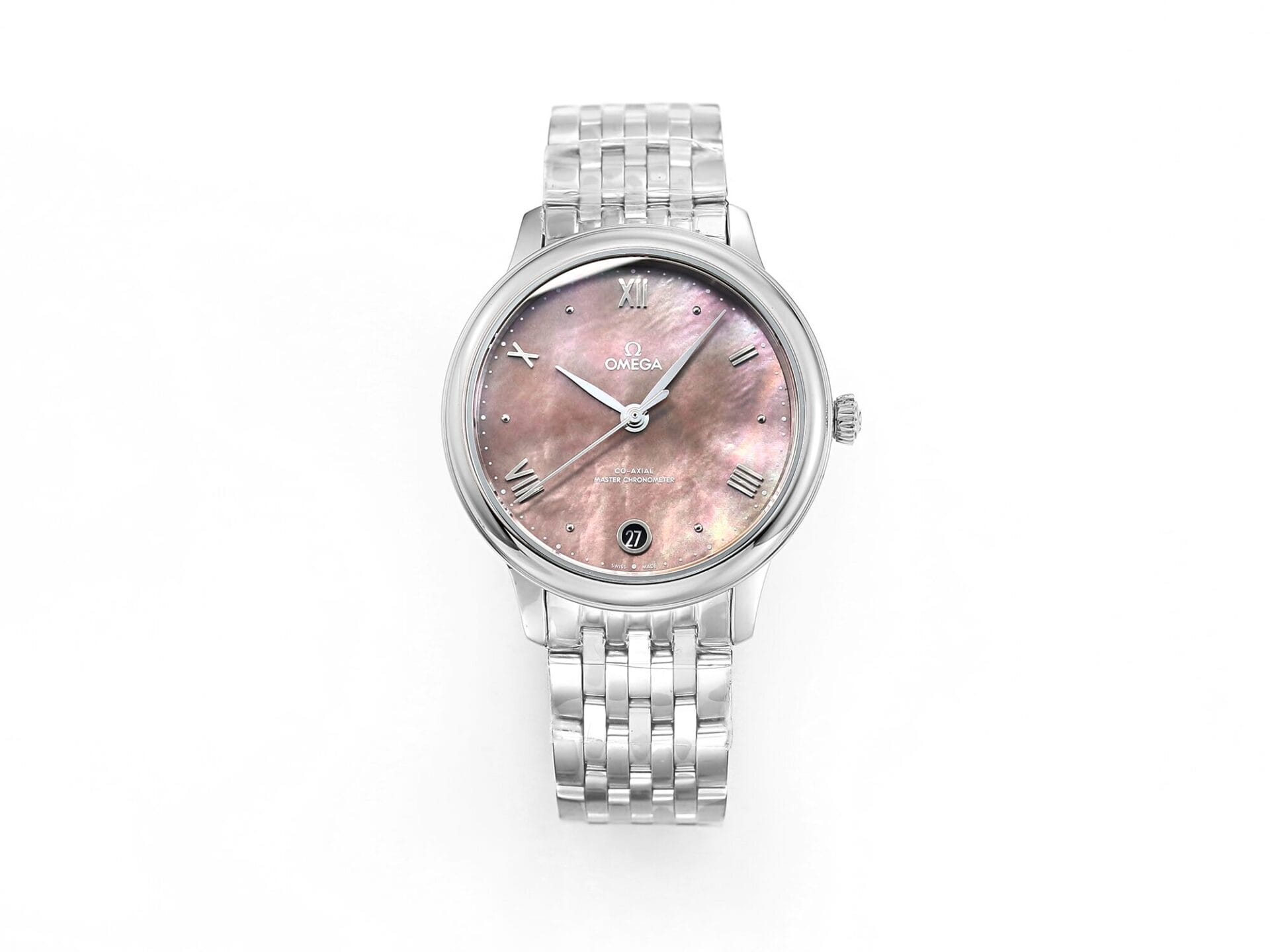 VSFactory (VSF) Omega De Ville Prestige 34mm Tahiti MOP Dial Steel A8800 Movement