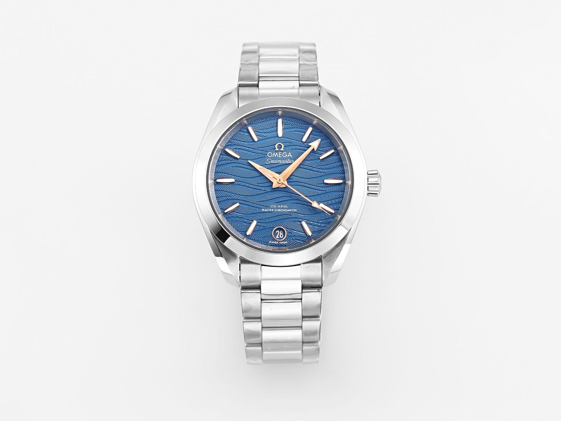 VSFactory (VSF) Omega Aqua Terra 150M 34mm Blue Wave Dial Steel A8800 Movement