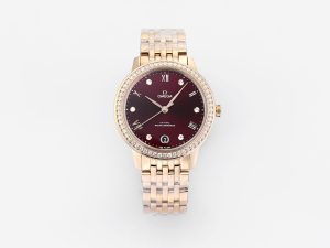 VSFactory (VSF) Omega De Ville Prestige 34mm Black Diamond Dial RG A8800 Movement