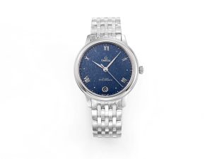 VSFactory (VSF) Omega De Ville Prestige 34mm Pearl Blue Dial Steel A8800 Movement