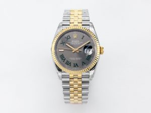 VSFactory (VSF) Rolex DateJust 36 Gray Dial 904L Steel Yellow Gold VS3235 Movement