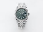 VSFactory (VSF) Rolex DateJust 36 116234 Green Sundust Dial 904L Steel Jubilee Bracelet VS3235 Movement