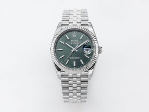 VSFactory (VSF) Rolex DateJust 36 116234 Green Sundust Dial 904L Steel Jubilee Bracelet VS3235 Movement